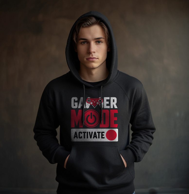 jeune homme avec un sweat original homme noir